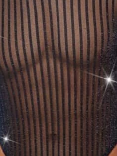 Men's Fashion Sexy Shiny See-Through Bodysuit